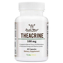 Theacrine (Teacrine) 100 Mg - 60 Capsules Double Wood Supplements