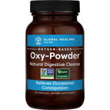 Global Healing Oxy-Powder Colon Cleanse & Detox Cleanse, Colon Cleanser & Detox for Weight Loss, Constipation Relief for Adults, Bloating Relief