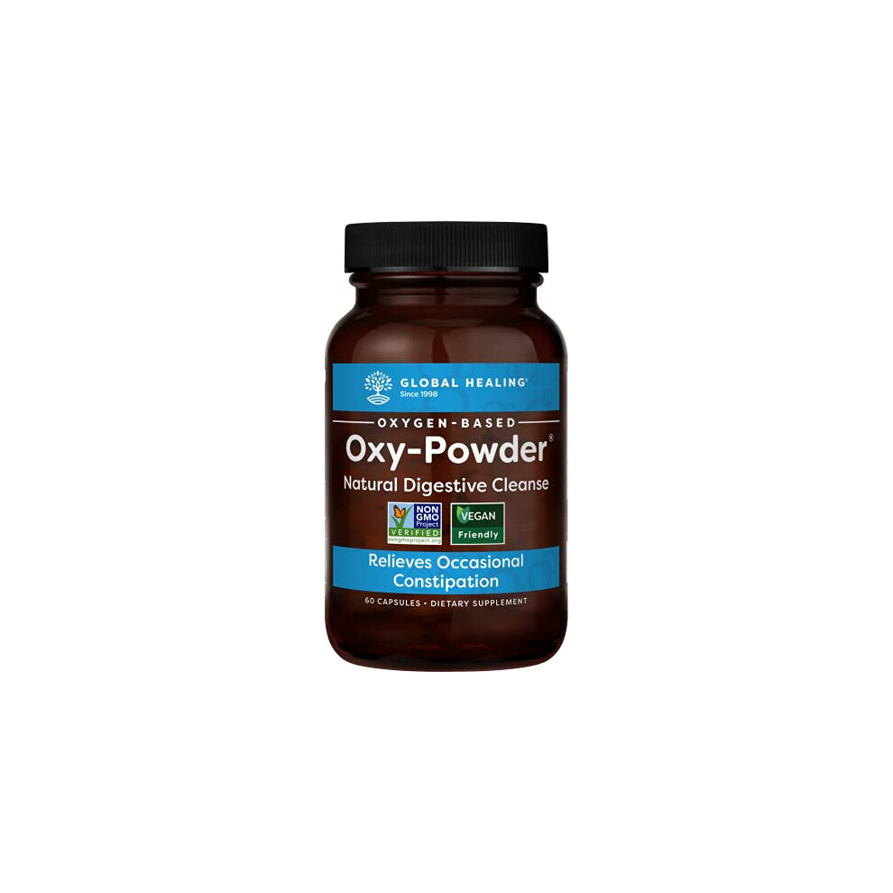 Global Healing Center Global Healing Oxy-Powder Colon Cleanse & Detox Cleanse, Colon Cleanser & Detox For Weight Loss, Constipation Relief For Adults, Bloating Relief