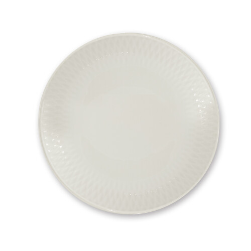 Side Plate 18cm Ceramic White Jewel Porcelain Tableware Classic Style Dining