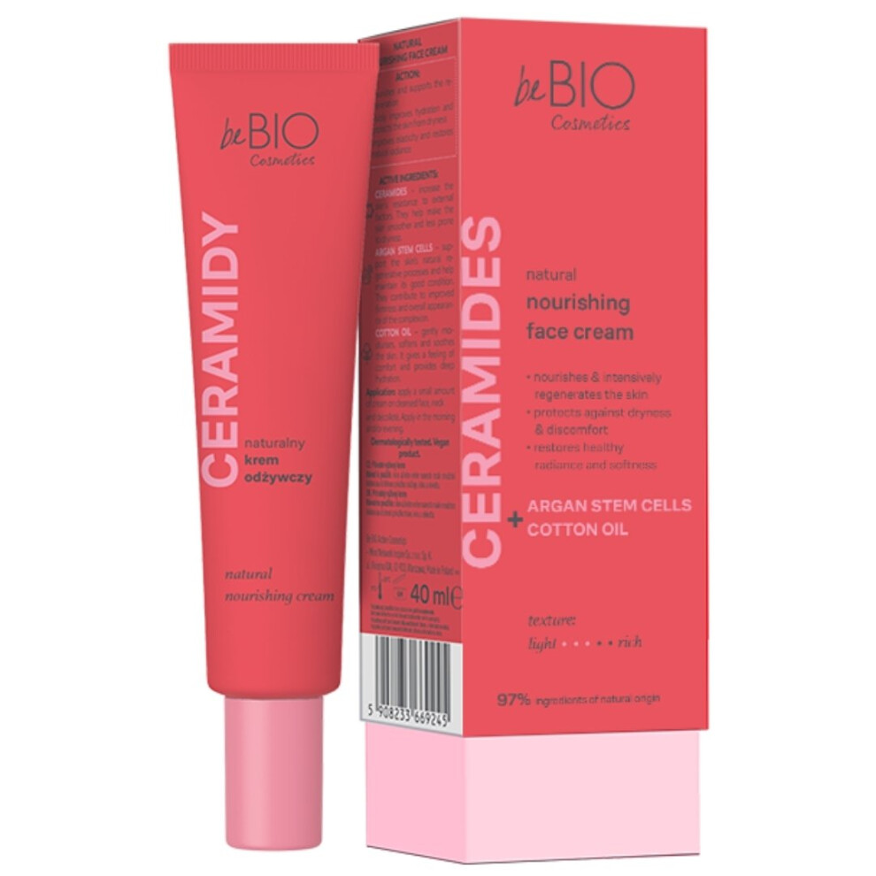 Bebio Natural Nourishing Cream Nourishing Day And Night Cream 40 Ml - Image 2