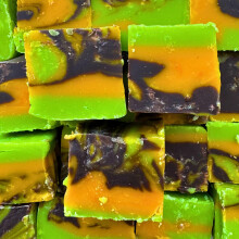 (225g Sweet Pouch) Chocolate Honey Pistachio Fudge