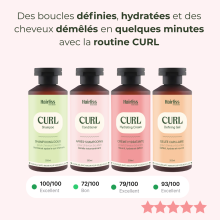 Hairliss Shop Routine CURL, Curly Hair 4x200ml