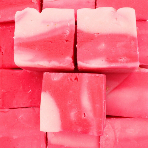 (225g Sweet Pouch) Candy Floss Fudge