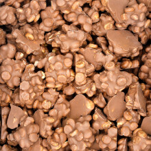 (500g Sweet Jar) Milk Chocolate Cookie & Fudge Clusters