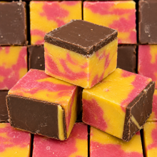 (2kg Sweet Tub) Christmas Marzipan Fudge