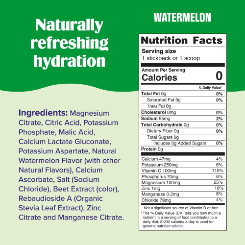 Ultima Replenisher Daily Electrolyte Watermelon 20 Stickpacks 1