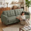 Homcom HOMCOM 3 Seater Sofa with Button Tufting Wood Legs, Green 9