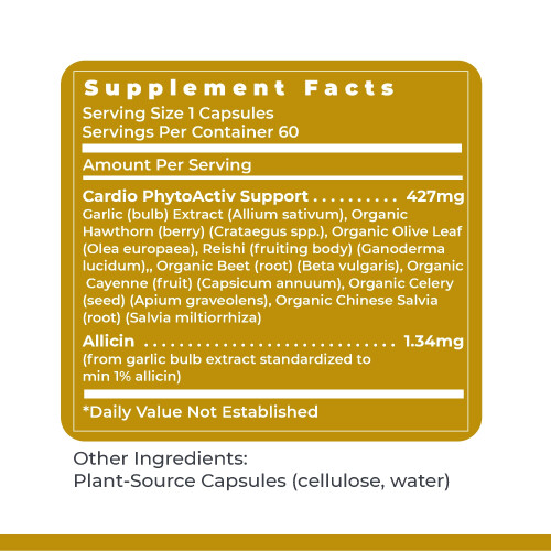 Premier Research Labs Premier Research Labs B.P. Complex for Heart Health 60 Plant-Source Caps 1