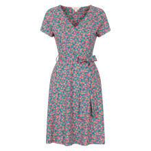 (14 UK, Coral) Mountain Warehouse Womens/Ladies Santorini Patterned Jersey UV Protection Dress
