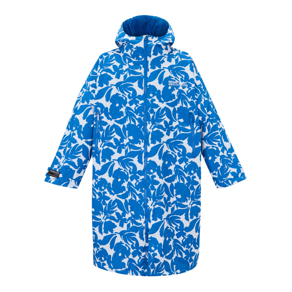 Regatta Unisex Blue Adult Fleur Bloom Changing Robe - L-Xl - 100% Mixed - Image 3