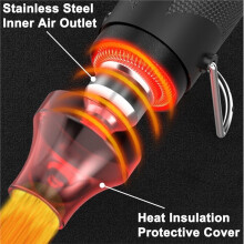 110V Hot Air Gun DIY Tool Heat Electric Power Tool 300W Soldering Temperature with Supporting Shrink US Plug