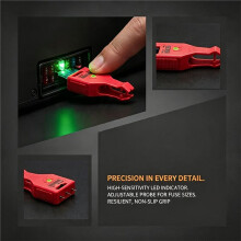 1 Unidade de Testador/Extrator de Fusíveis Universal para Carro com Luz Indicadora LED Verde - Acessórios Automotivos