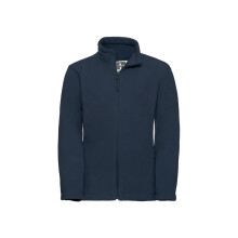(7-8 Years, French Navy) Russell Childrens/Kids Fleece Jacket