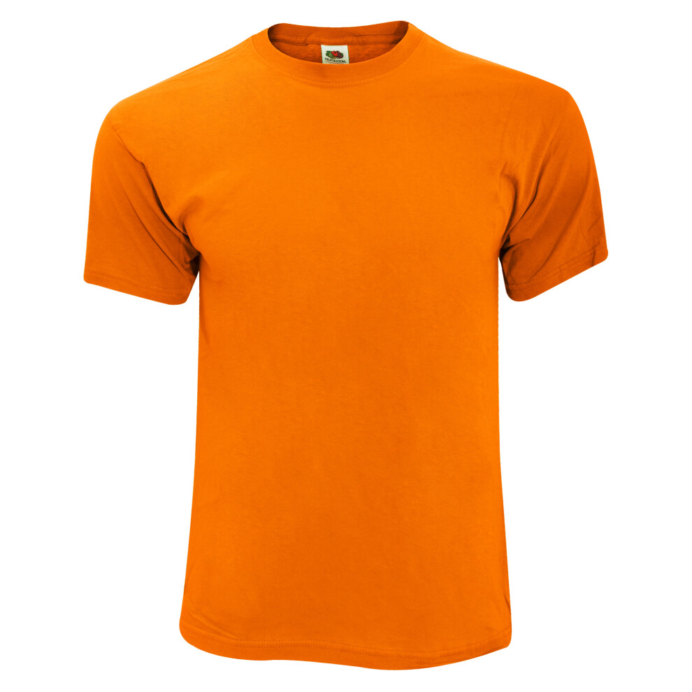 Fruit Of The Loom (2Xl, Orange) Mens Original T-Shirt