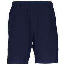 (L, Navy) Finden & Hales Mens Pro Stretch Elasticated Sport Shorts