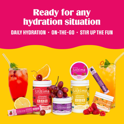 Ultima Replenisher Daily Electrolyte Powder Watermelon, 30 Servings 1