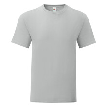 (S, Zinc Grey) Fruit Of The Loom Mens Iconic T-Shirt (Pack Of 5)