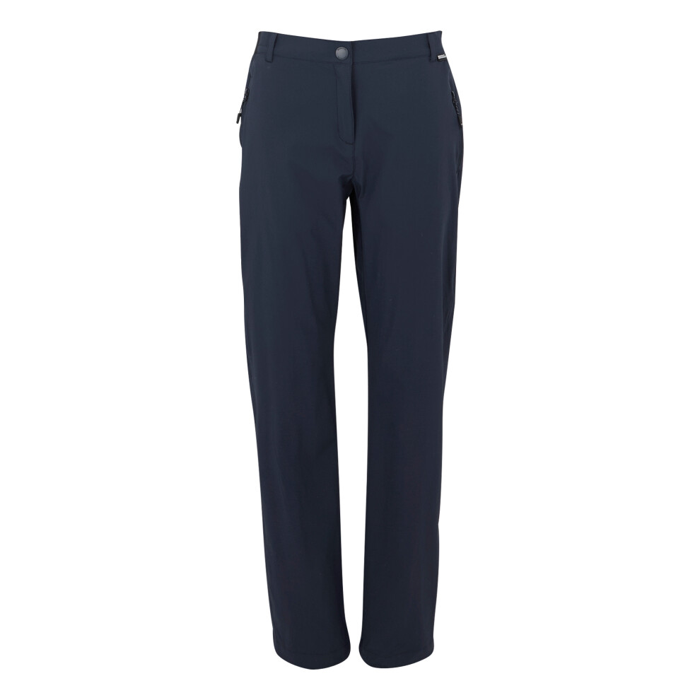 Regatta (8 Uk R, Navy) Womens/Ladies Travel Light Ii Packaway Hiking Trousers