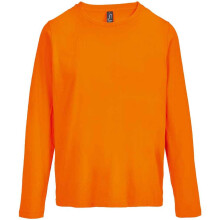 (M, Orange) SOLS Womens/Ladies Monarch Long-Sleeved T-Shirt