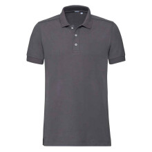 (XXL, Convoy Grey) Russell Mens Pique Stretch Polo Shirt