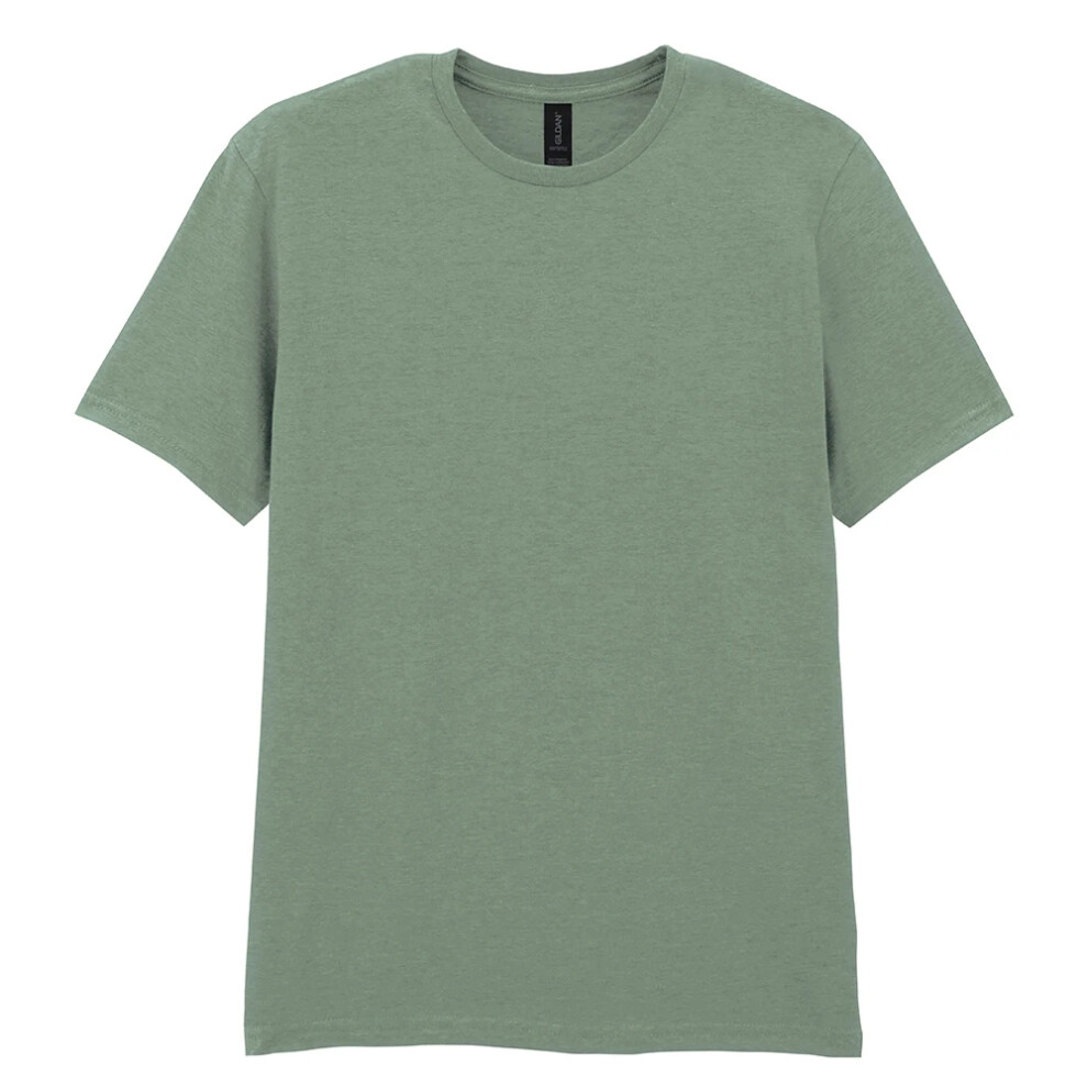 Gildan (Xl, Sage) Mens Soft Style Ringspun T Shirt