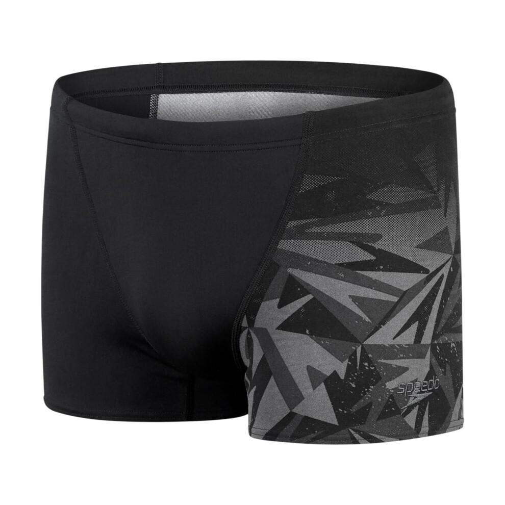 Speedo Mens Geometric Swimming Trunks