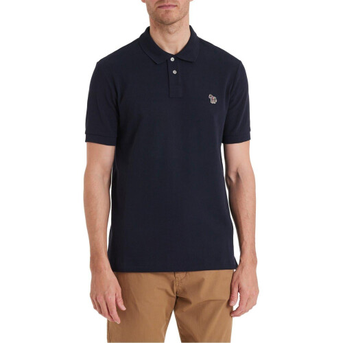 Paul Smith (L, Navy) Paul Smith Mens Zebra Regular Polo Shirt