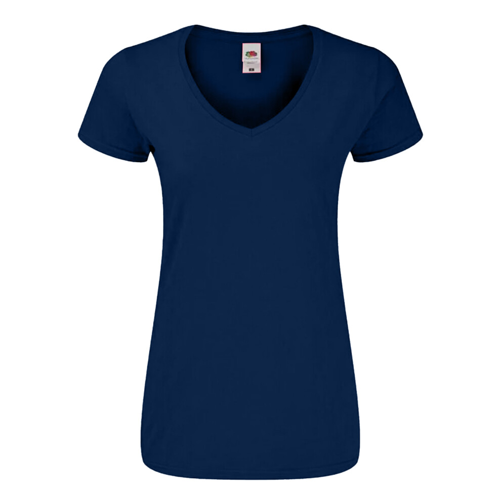 Fruit Of The Loom (S, Navy) Womens/Ladies Iconic 150 T-Shirt
