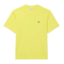 (XS, Yellow) Lacoste Mens Cotton T-Shirt