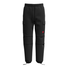 (48R, Black) Hugo Mens Ripstop Relaxed Fit Cargo Trousers