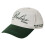 (One Size, White/Green) Belier Cotton Baseball Cap 1