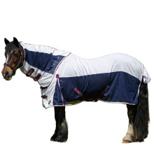 (6' 6", White) Gallop Detachable Neck Air-Mesh Horse Cooler Rug