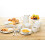 Side Plate 18cm Ceramic White Jewel Porcelain Tableware Classic Style Dining 4