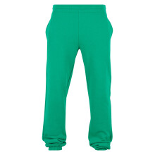 (XS, Grass Green) Build Your Brand Unisex Adult Basic Jogging Bottoms