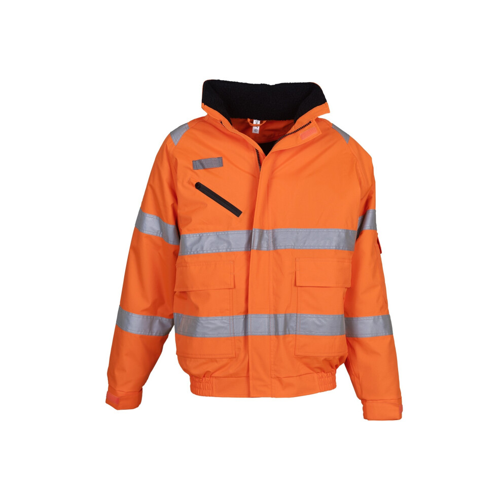 (3Xl, Orange) Yoko Fontaine Flight Jacket 5059000267239
