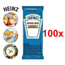 (Heinz Tartare Sauce, 100) Heinz Assorted Sauce Sachets -Salad, Ketchup, Mayo