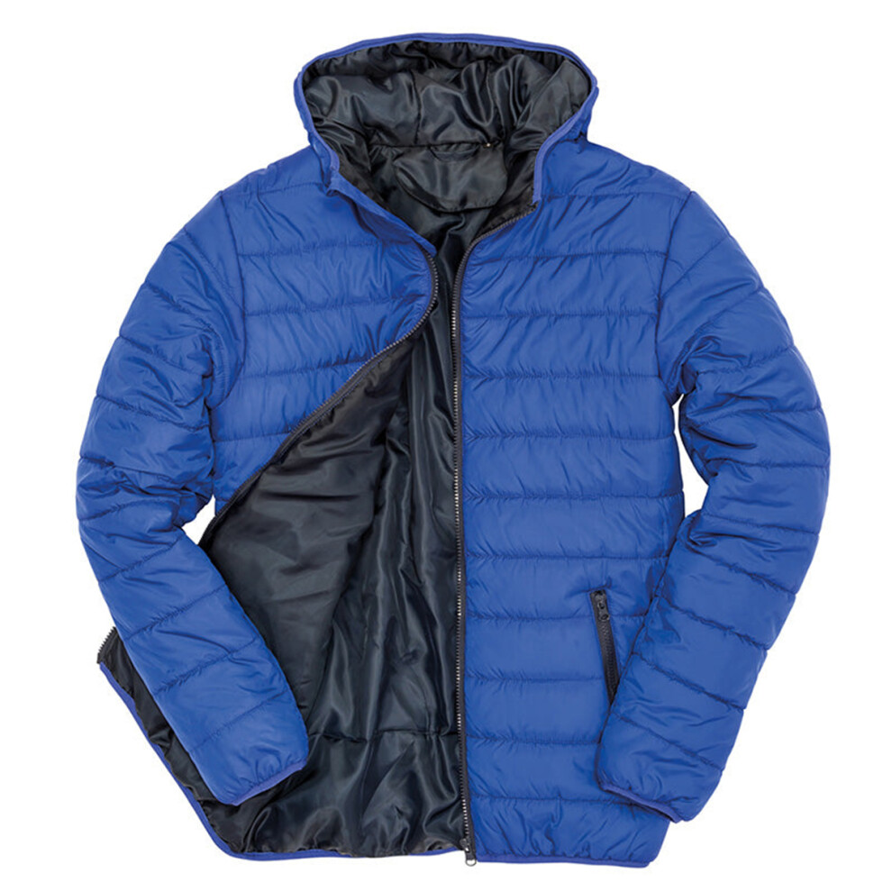 Result (M Uk, Royal/Navy) Core Mens Soft Padded Jacket