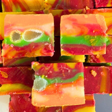 (225g Sweet Pouch) Jelly Beans Fruit Blast Fudge