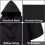 Halloween hooded long cape, black, size 140 4
