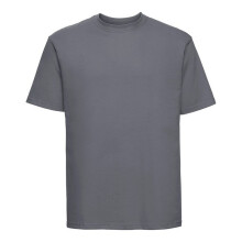 (XL, Convoy Grey) Russell Mens Classic Ringspun Cotton T-Shirt