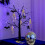 Halloween skull decorations, 10 pieces, with string, 15cm long 3