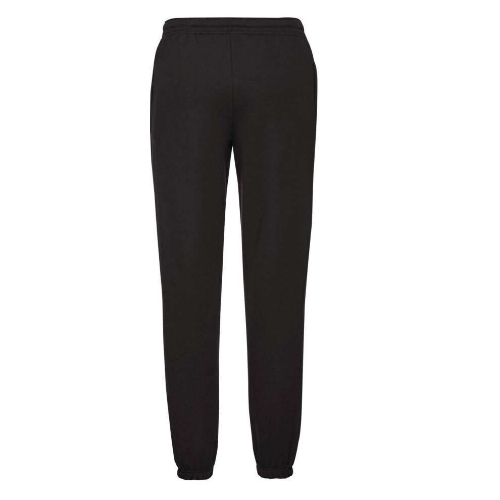 Fruit Of The Loom (Xs, Black) Mens Classic 80/20 Jogging Bottoms