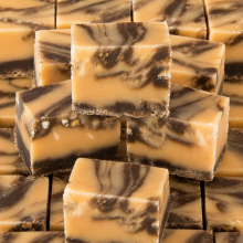(500g Sweet Pouch) Chocolate & Peanut Butter Fudge