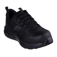 (2 UK, Black) Skechers Womens/Ladies SR Ebinal Arch Fit Safety Trainers