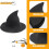 Halloween witch hat, ladies' witch hat, Halloween wool hat, black 4