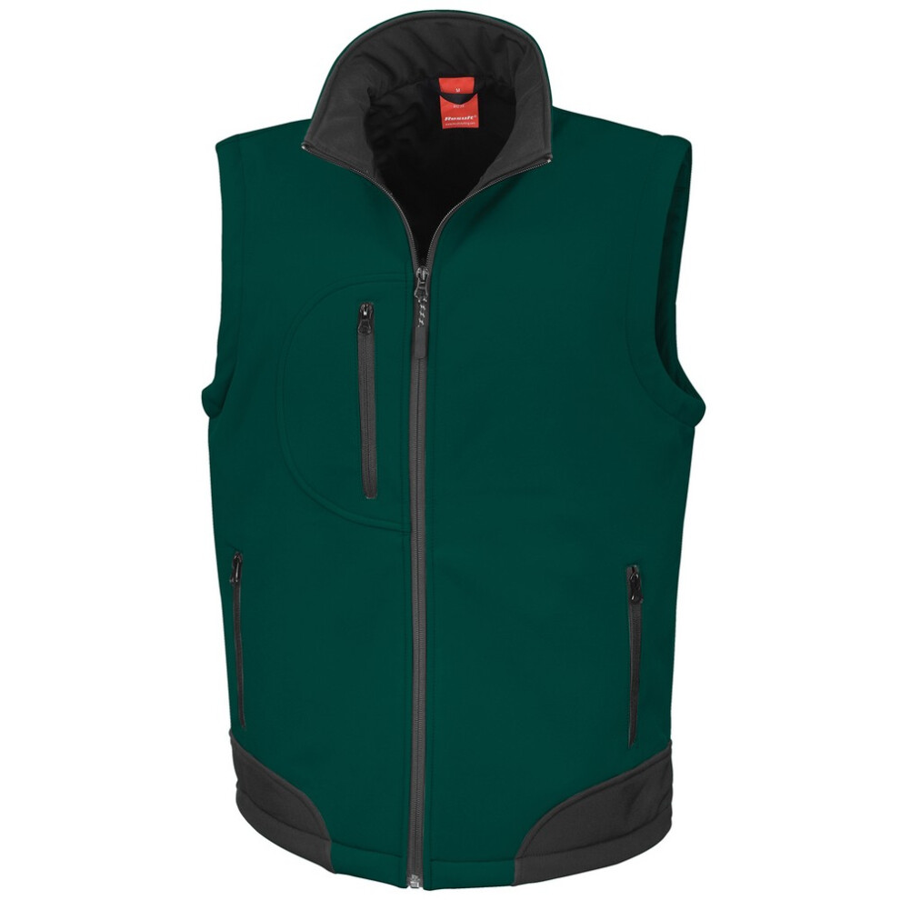 Result (S, Bottle) Mens Softshell Body Warmer
