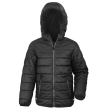 (3-4 Years, Black) Result Core Childrens/Kids Padded Jacket
