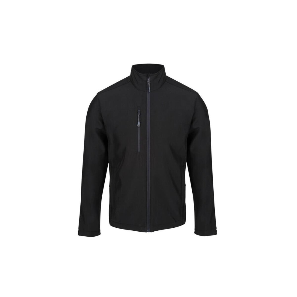 Regatta Men's Black Professional Honestly Made Recycled Soft Shell Jacket - Size 44/Regular - Image 2