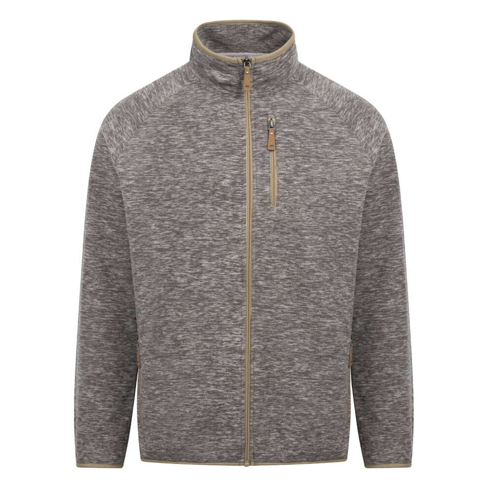 Trespass (M, Grey Marl) Mens Cochrane At300 Fleece Jacket